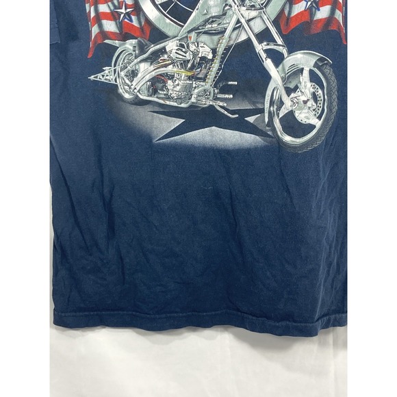 Vintage American Choppers Shirt Mens XL Extra Large Biker Rally Jet Bike Adult - Picture 11 of 16